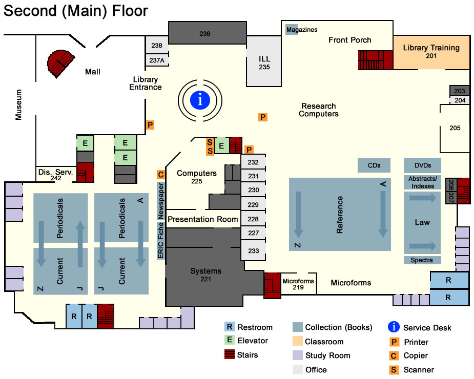 floor plan map